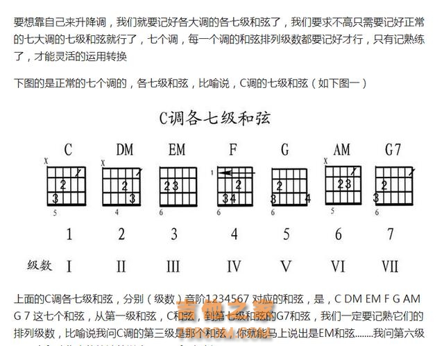 吉他C大调和弦我用G7和弦来代替第七级的和弦 同行说我误人子弟？