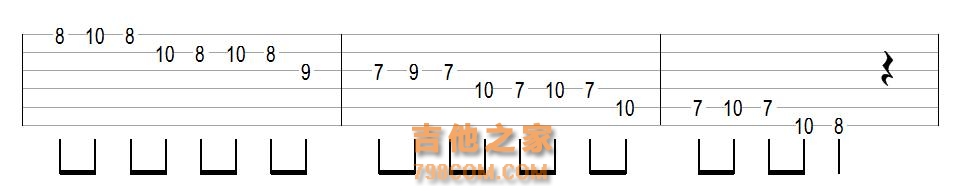 五声音阶，做为七声音阶的基础，练好了，轻松玩转吉他指板上的音