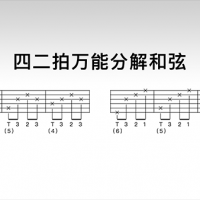 蓝莓吉他零基础教学05《42拍万能分解和弦》