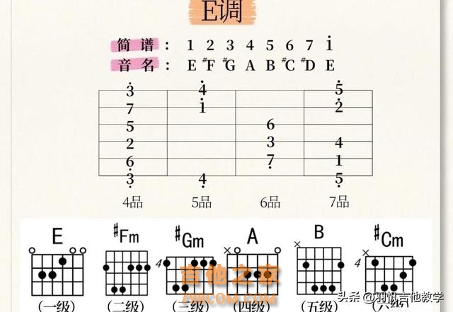 吉他教学：认识吉他,吉他零基础入门教学