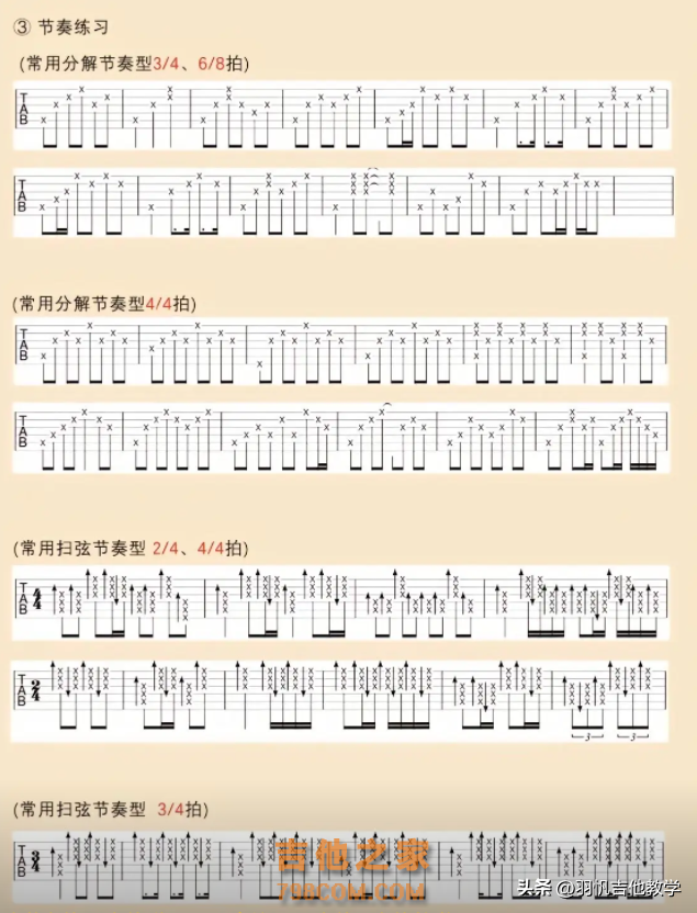 这些教程跟技巧，对于吉他新手太友好啦，这还不会真不怪我