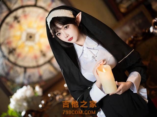 二次元cosplay,超清晰唯美修士美女图！