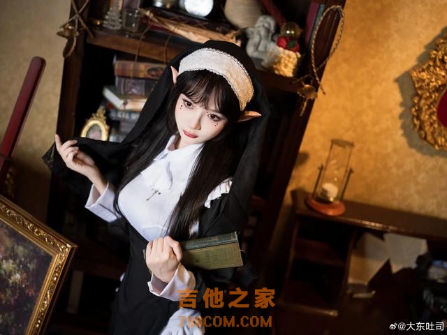 二次元cosplay,超清晰唯美修士美女图！