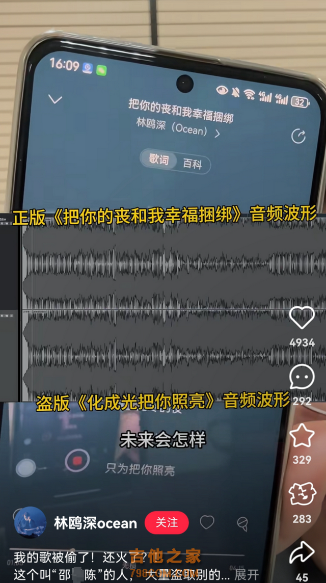 歌曲播放量过亿歌手被指抄袭？平台：歌曲已下架，账号已封禁丨封面深镜