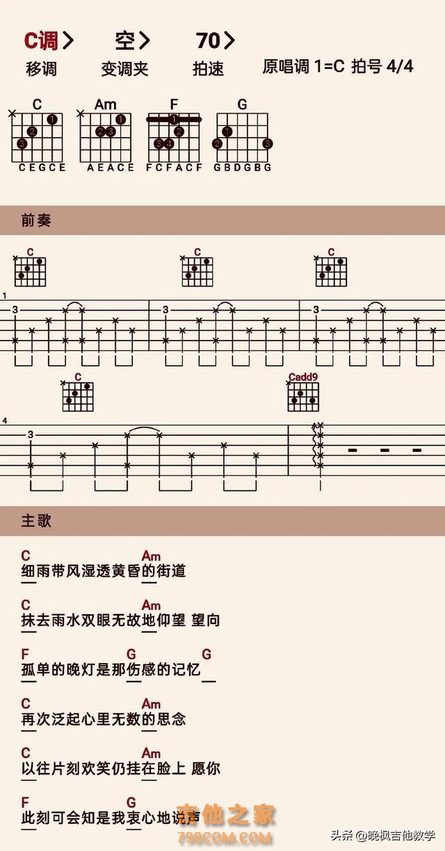 想轻松学会吉他弹唱？看看这首歌曲《喜欢你》带你入门！